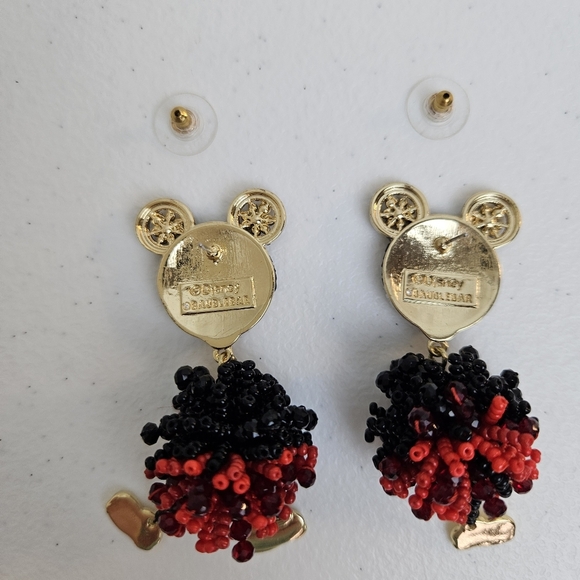 Disney Parks Baublebar 3D Mickey Mouse Dangle Earrings - Picture 3 of 4